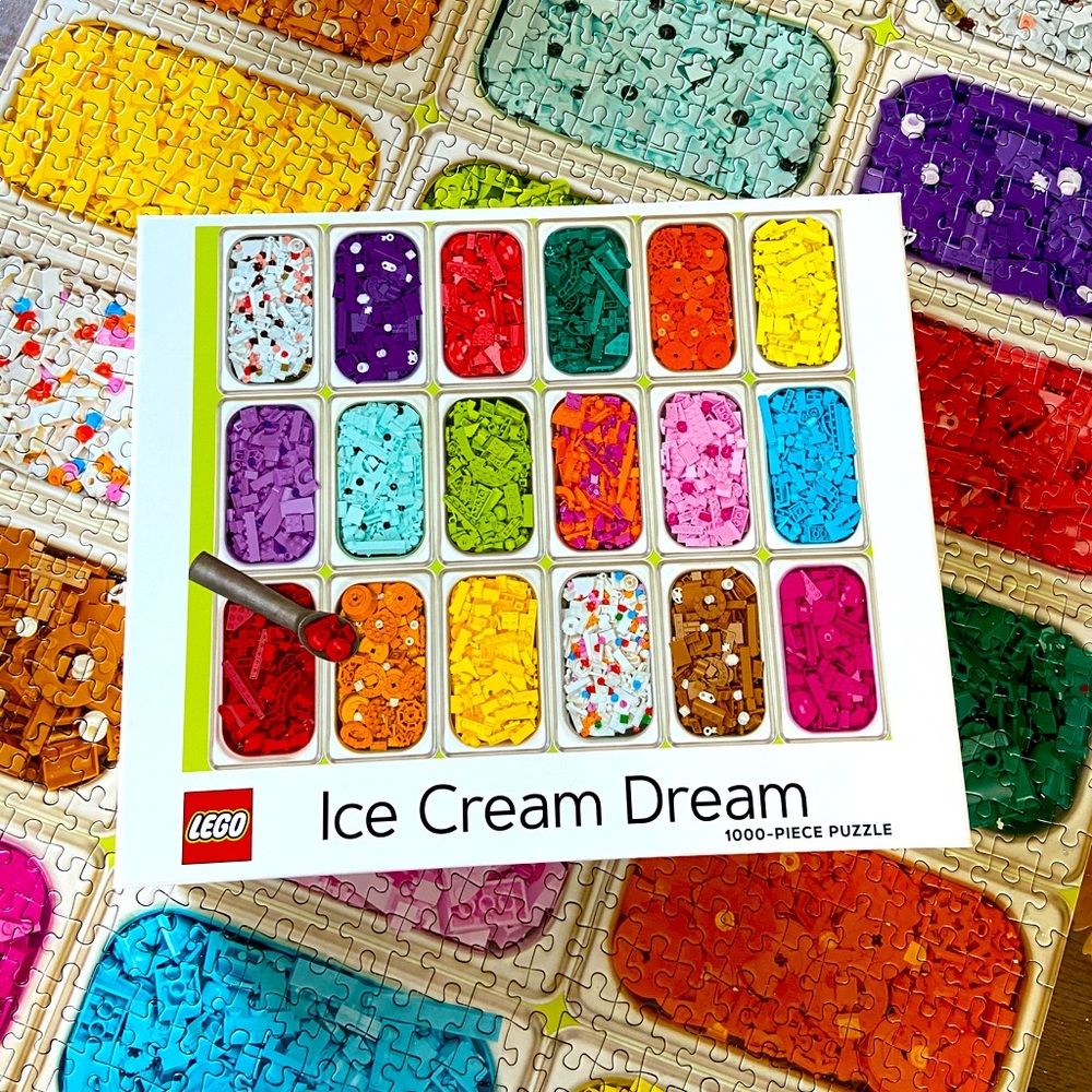 Lego puzzle Ice cream